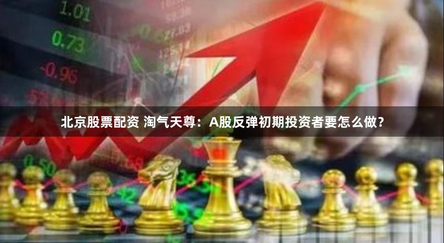 北京股票配资 淘气天尊：A股反弹初期投资者要怎么做？